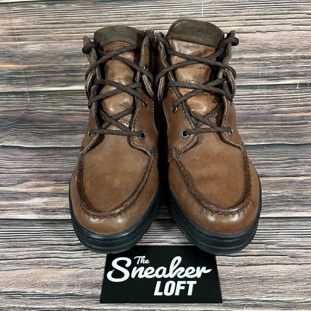 Timberland Women's Goretex Leather Hiking Work Boots - Picture 2 of 9